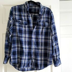 Flannel button up shirt